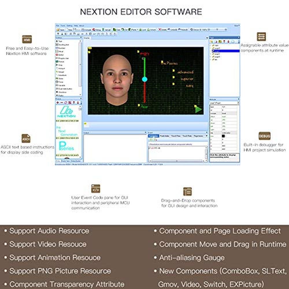 Nextion NX4827P043 011C: 4.3 Inch HMI Display – In Use