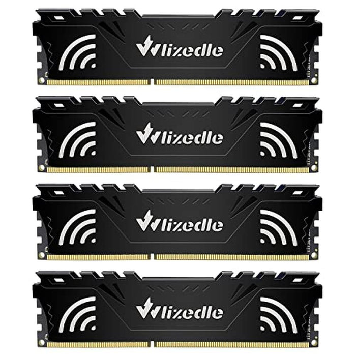 DDR3 RAM: Wlizedle 32GB Kit 4x8GB 1600MHz CL11 – Front View