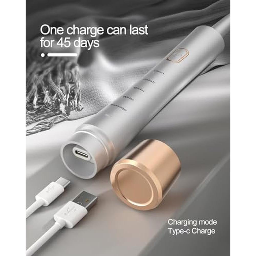 High Vibration Sonic Electric Toothbrush – In Use