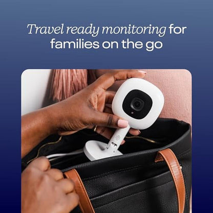Breathing Motion: Nanit Pro Smart Baby Monitor Flex Stand – Close-up Detail