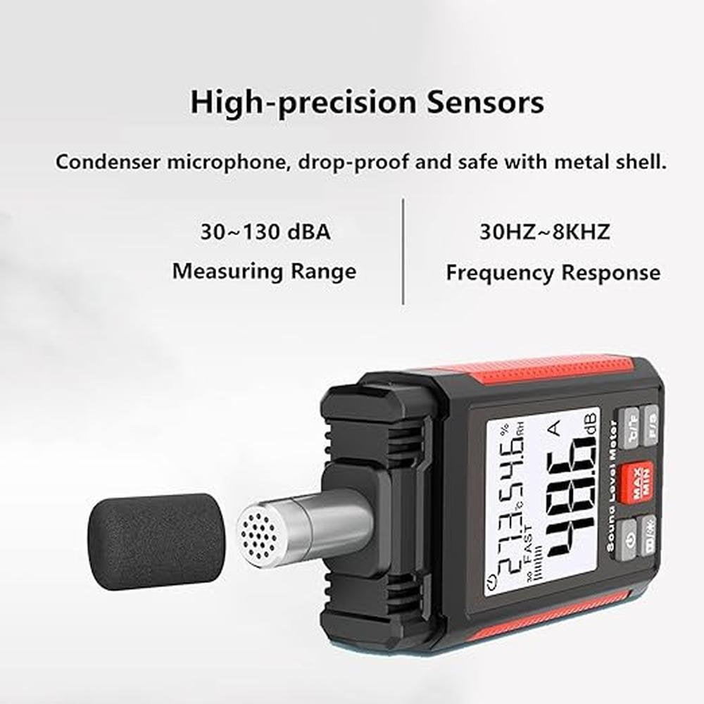 Meter Intendvision: Intendvision HT602A Sound Level Meter – Close-up Detail