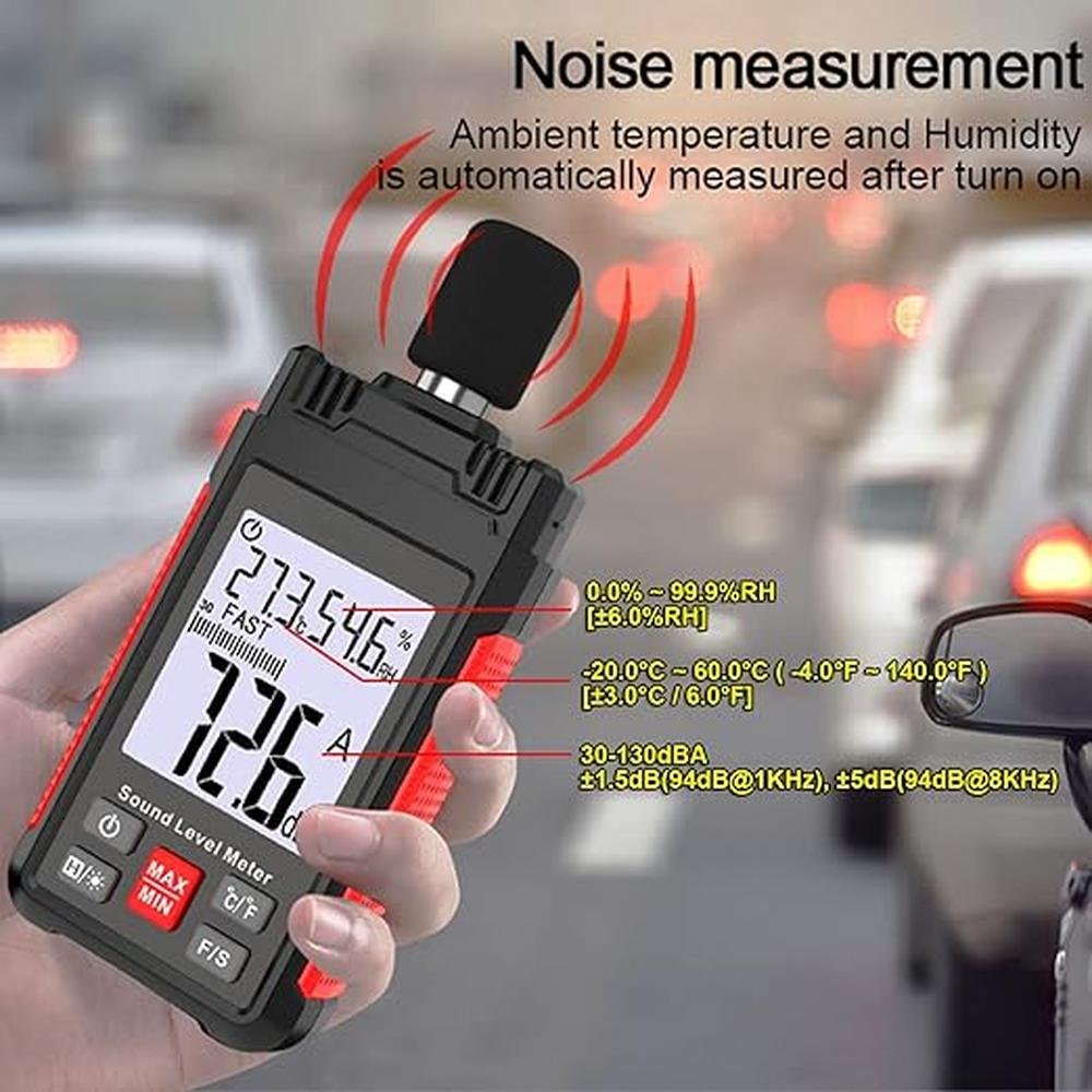 Meter Intendvision: Intendvision HT602A Sound Level Meter – In Use