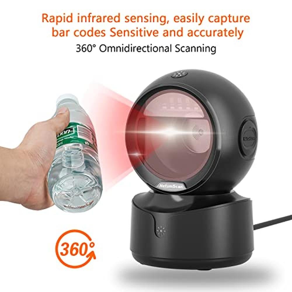 Barcode NetumScan: NetumScan Automatic Omnidirectional – Side View