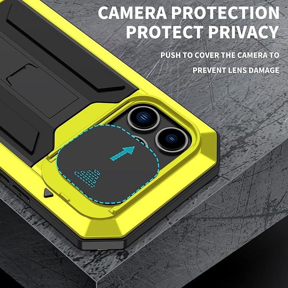 Compatible with iPhone 14 Pro Case with Screen Camera – In Use
