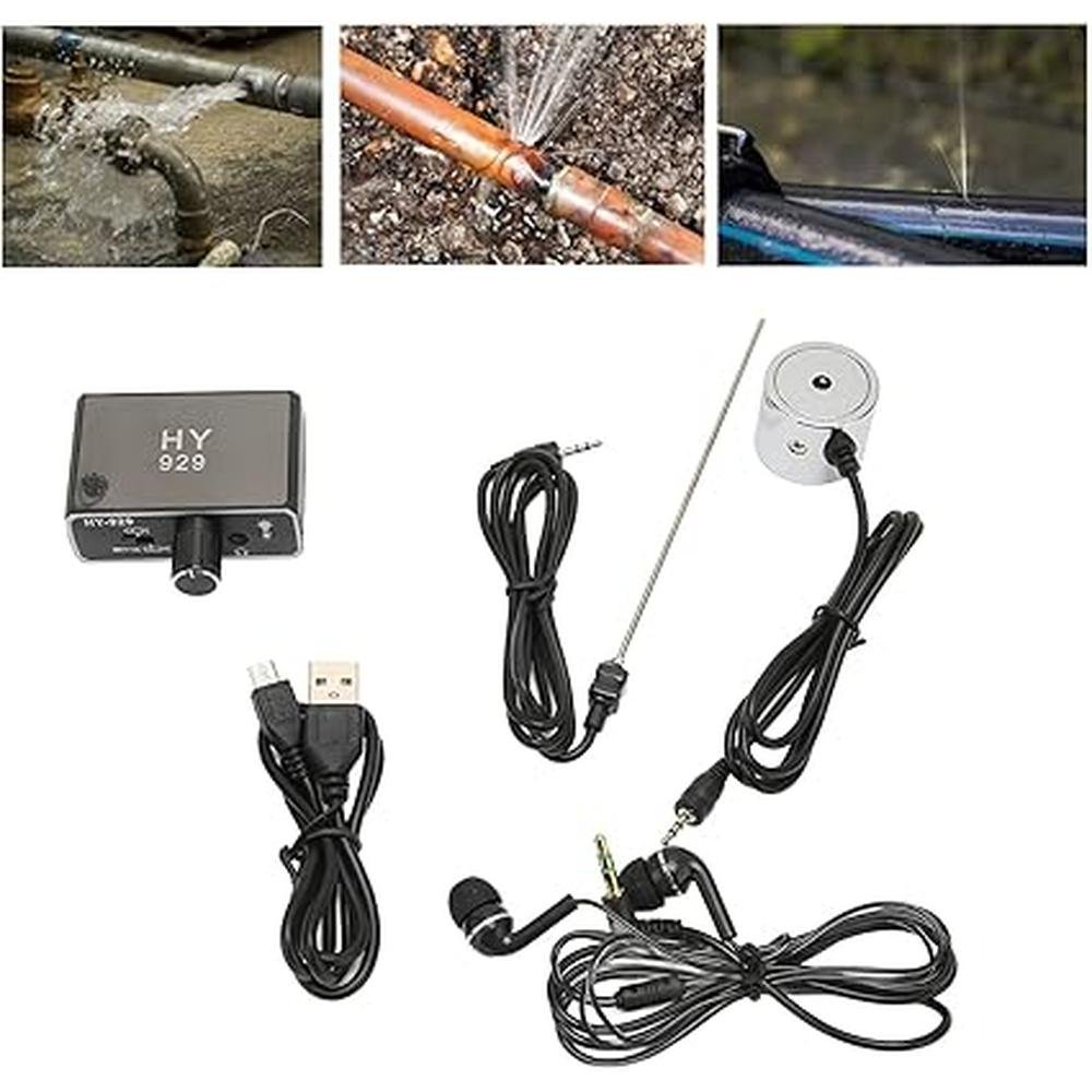 Water Leak Detector: Cryfokt Professional Underground Pipe – Side View