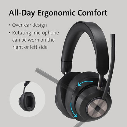 Kensington H3000 Bluetooth Over-Ear Headset – Close-up Detail