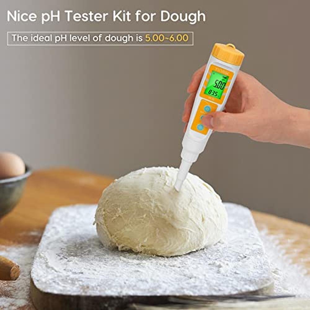 Digital pH Meters for Food and Soil – Close-up Detail