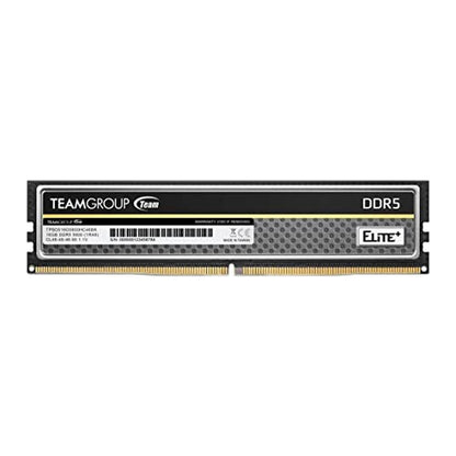 Teamgroup Elite Plus DDR5 16GB 5600MHz – Front View
