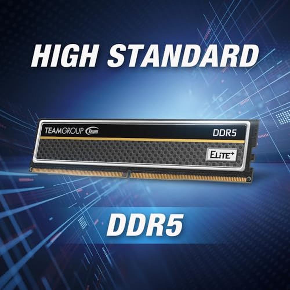 Teamgroup Elite Plus DDR5 16GB 2x8GB 4800MHz – Side View