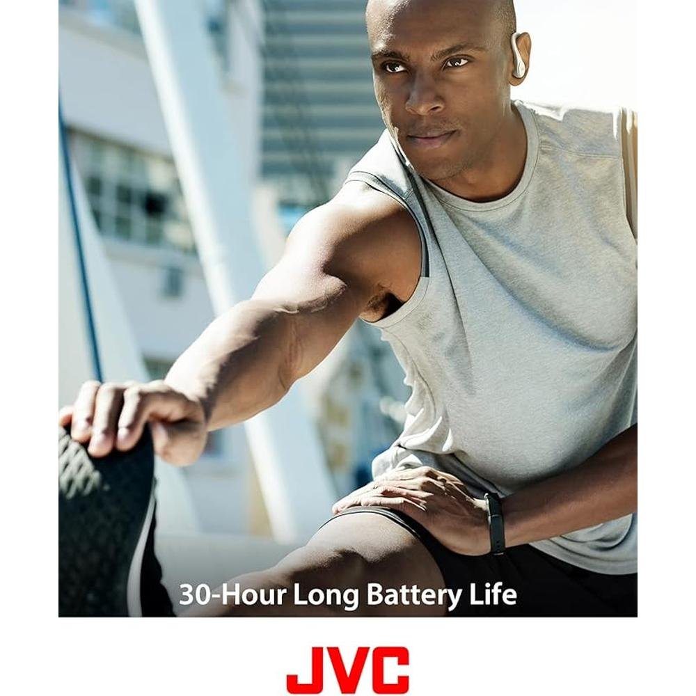 JVC Sport True Wireless Earbuds Headphones – Side View