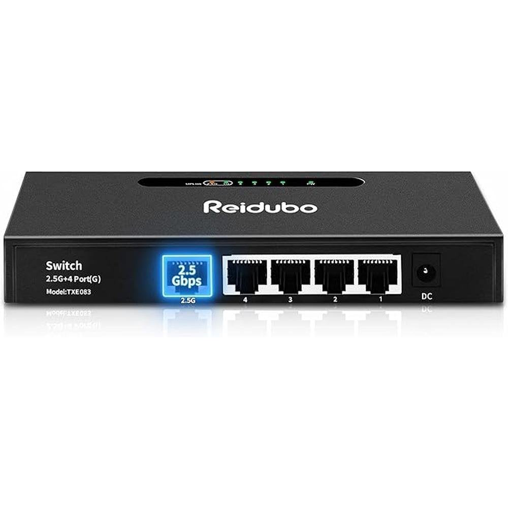 2.5G Uplink Ethernet Splitter – Front View