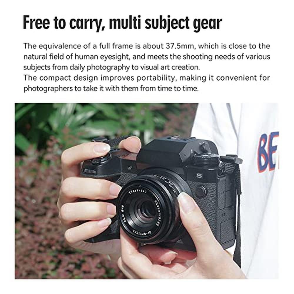 Camera Lens: TTArtisan 25mm F2 Wide-Angle APS-C Manual – Packaging