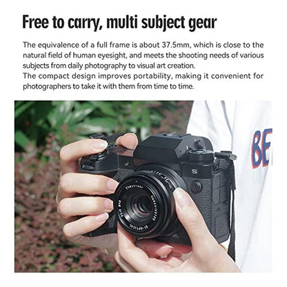 Camera Lens: TTArtisan 25mm F2 Wide-Angle APS-C Manual – Packaging