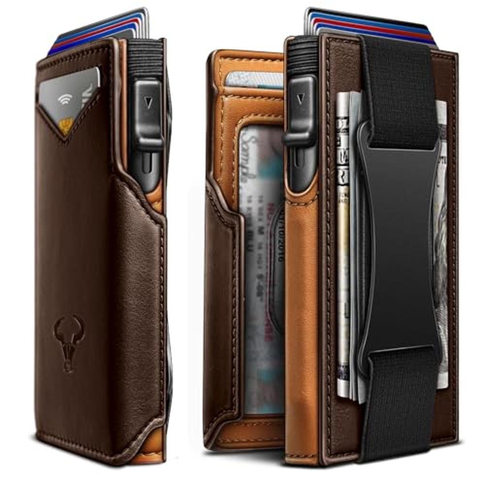 BULLIANT Men Wallet Gift Boxed – Front View