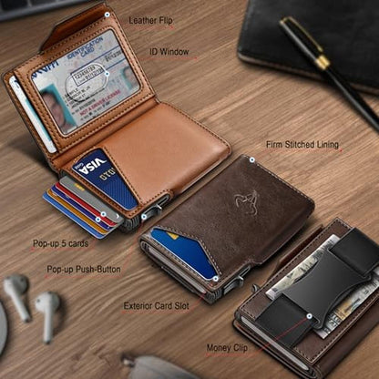 BULLIANT Men Wallet Gift Boxed – Side View