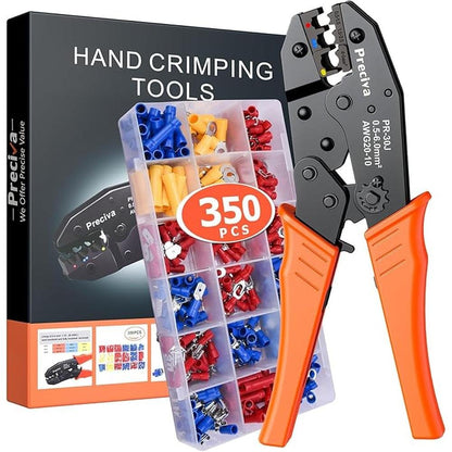Wire Terminals Crimping Tool Kit – Front View