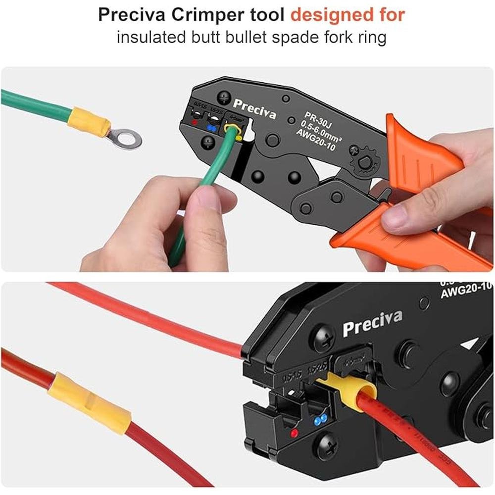 Wire Terminals Crimping Tool Kit – Packaging