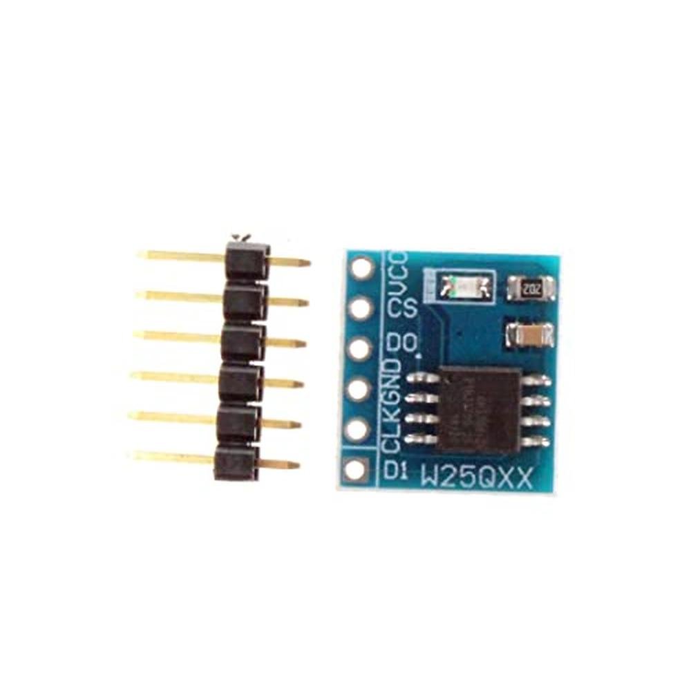 W25Q128 Flash: NOYITO W25Q128 High-Performance SPI Flash – Side View