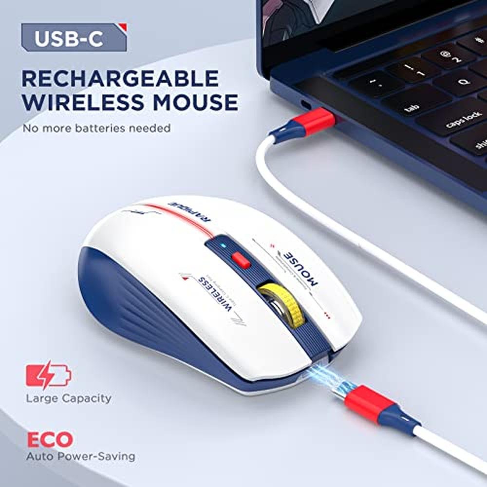 High-Performance Bluetooth Wireless Mouse – Close-up Detail