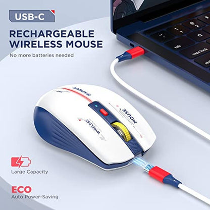 High-Performance Bluetooth Wireless Mouse – Close-up Detail