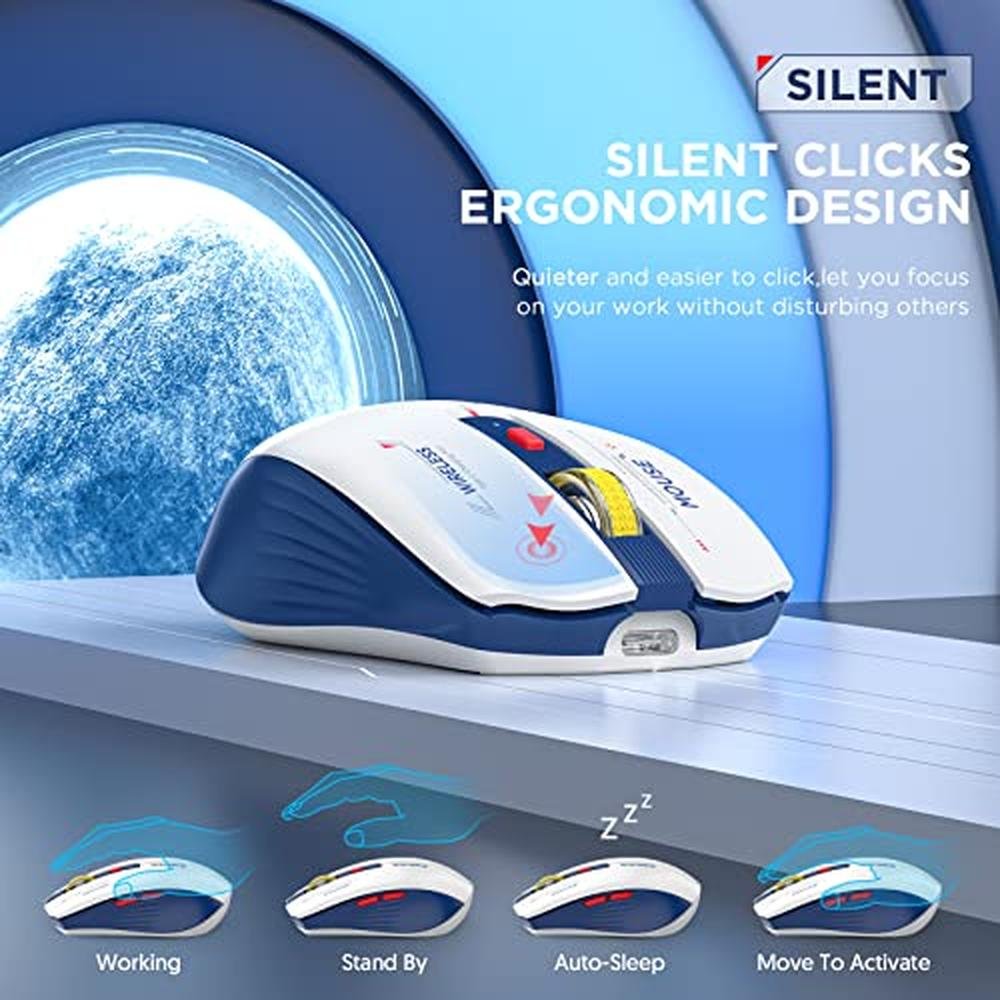 High-Performance Bluetooth Wireless Mouse – In Use