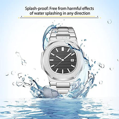 Watches Men: BARAMON Nautilus Stainless Steel Quartz – In Use