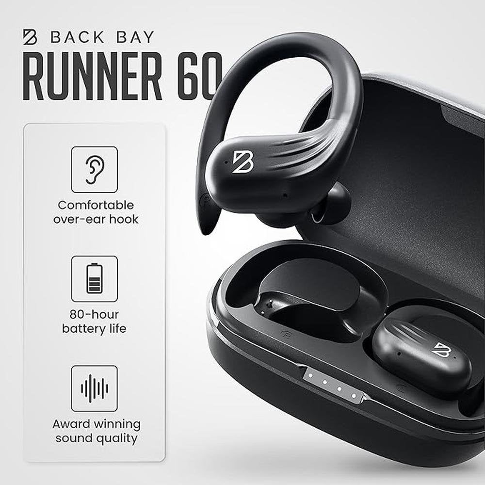Back Bay Audio Runner 60 Wireless Running Earbuds – Packaging