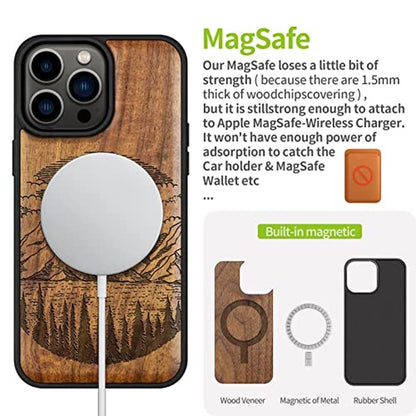 Carveit Magnetic Wood Case for iPhone 14 Pro Max – Packaging
