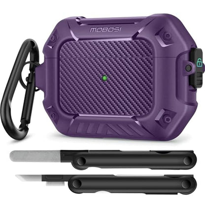 Case Mobosi: MOBOSI AirPod Pro Case with Cleaner Kit – Front View