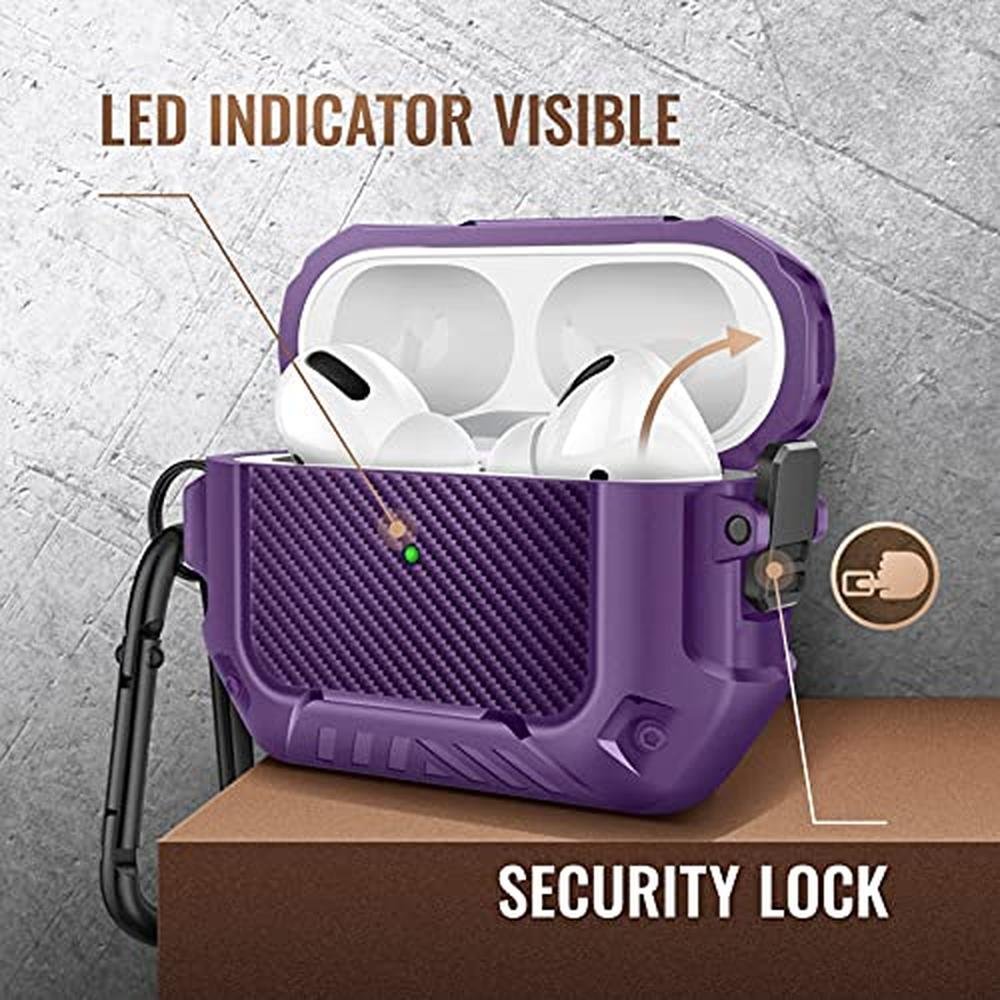 Case Mobosi: MOBOSI AirPod Pro Case with Cleaner Kit – Side View