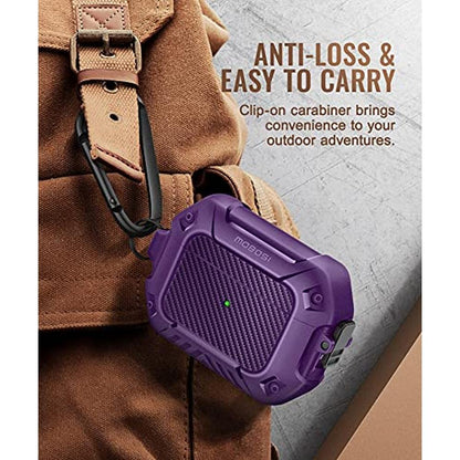 Case Mobosi: MOBOSI AirPod Pro Case with Cleaner Kit – In Use
