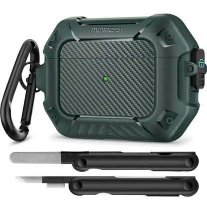 MOBOSI Case: Premium AirPods Pro 1st & 2nd Gen Protective – Front View