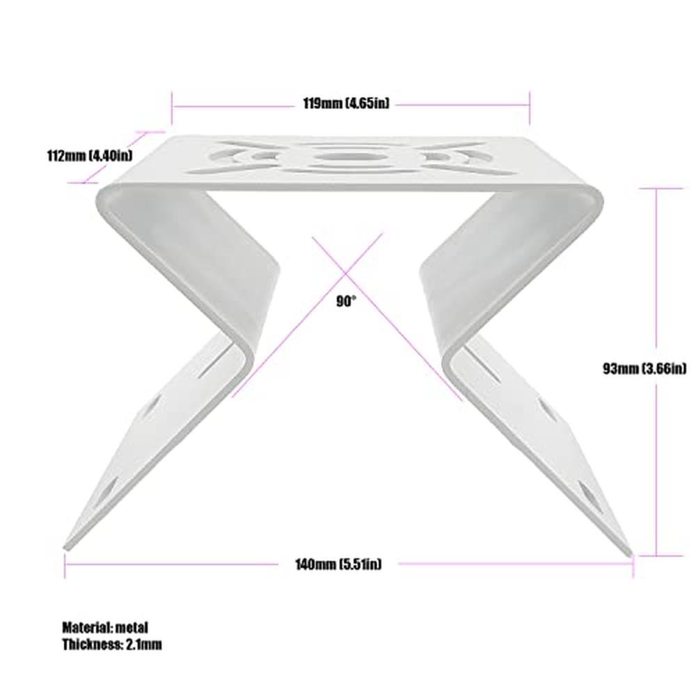 Medium Size: External Corner Wall Mount Iron Plate Vertical – In Use