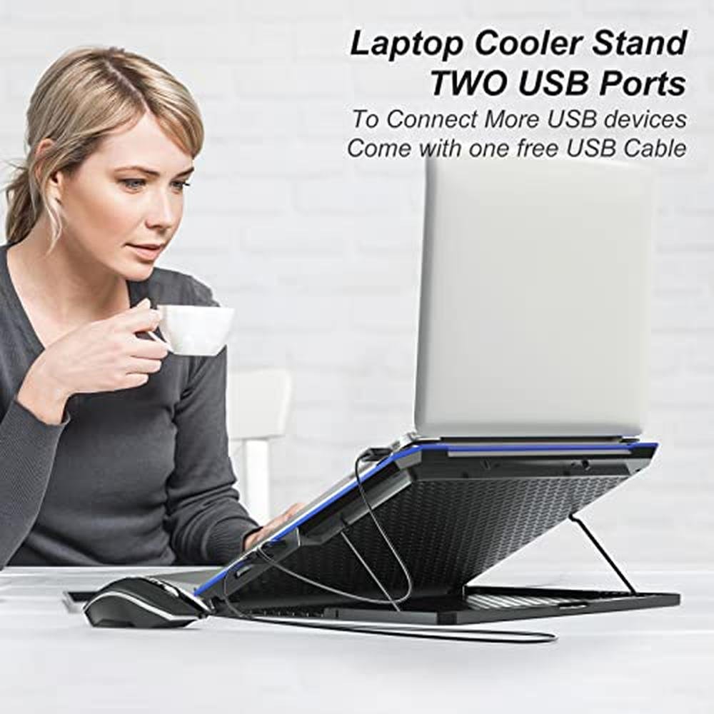 Laptop Cooling: ICE COOREL Laptop Cooling Pad with 6 – Packaging