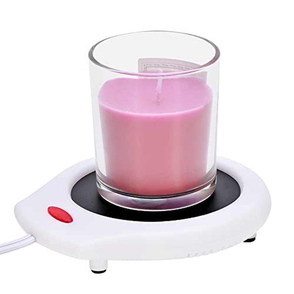 Coffee Mug Warmer: ASAWASA Large Jar Candle Warmer – Side View