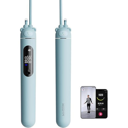 Jump Rope: WeGym Adjustable Jump Rope for Men and Women – Front View