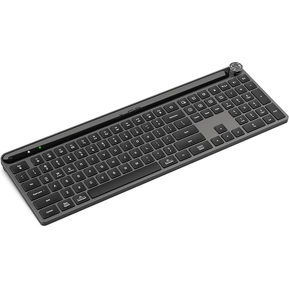 Jlab Epic Wireless Keyboard: 108 Keys – Front View