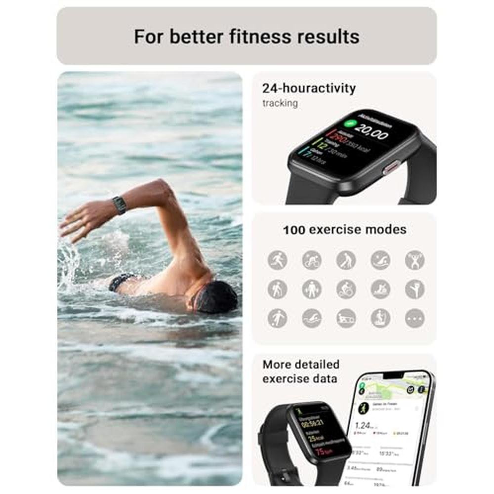 Smart Watch for Men: Tensky 208BT 1.8'' Touch Screen – Packaging