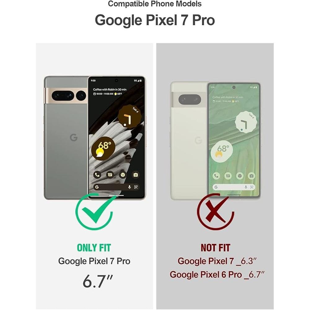 Poetic Guardian Case Compatible with Pixel 7 Pro 5G – Side View