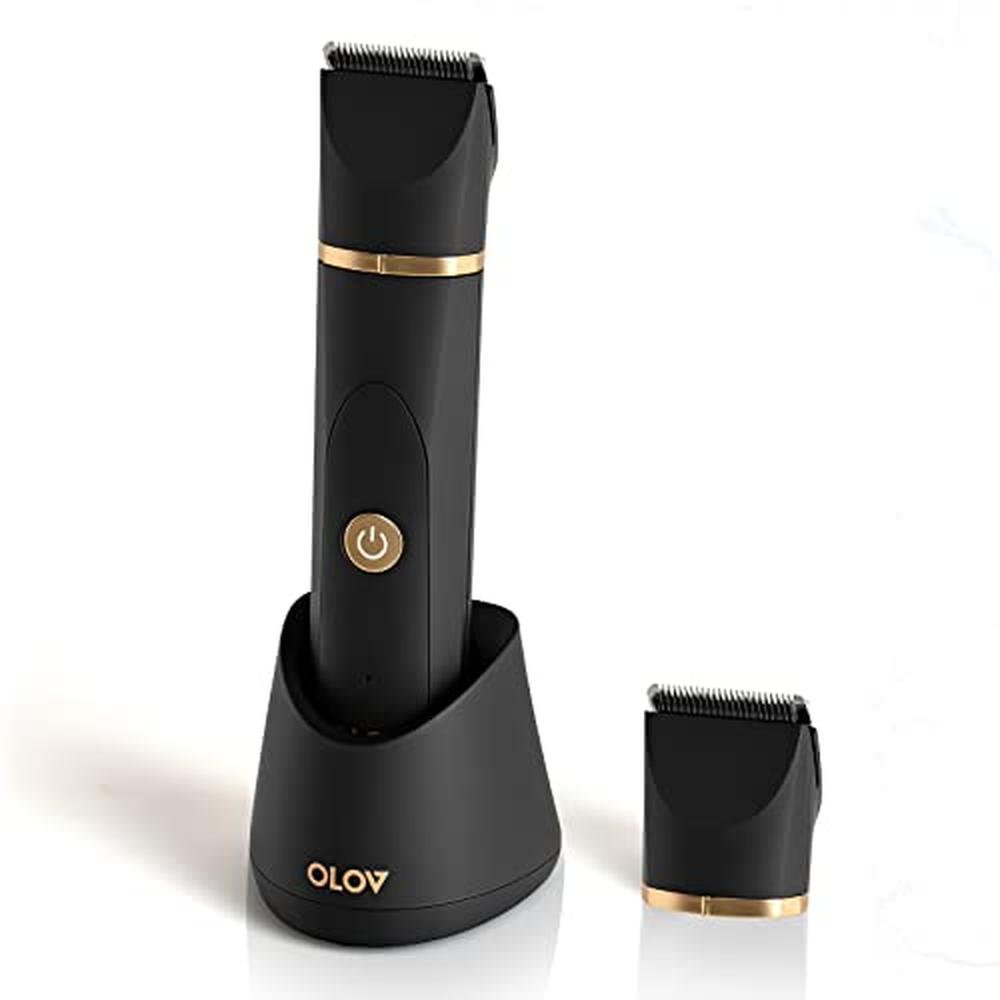 Body Olov: OLOV Electric Body Hair Trimmer Wet Dry Shaver – Front View