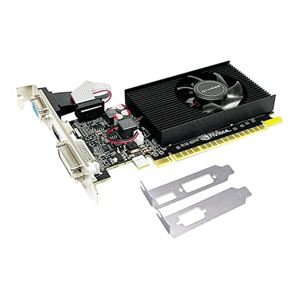 Qthree 210: QTHREE GT 210 Graphic Card 1024MB DDR3 64bits – Front View