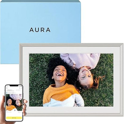 Aura Digital Frame: Aura Carver 10.1 WiFi Digital Picture – Front View
