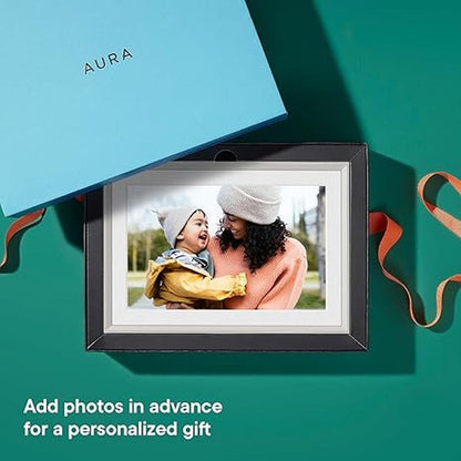 Aura Digital Frame: Aura Carver 10.1 WiFi Digital Picture – Side View