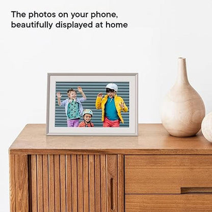 Aura Digital Frame: Aura Carver 10.1 WiFi Digital Picture – Close-up Detail