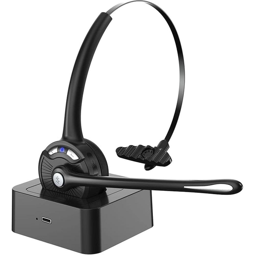 Bluetooth Headset with Microphone – Front View