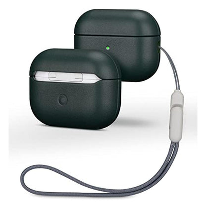 Leather Case: Lopie AirPods Pro 2 Handmade Top Grain – Front View