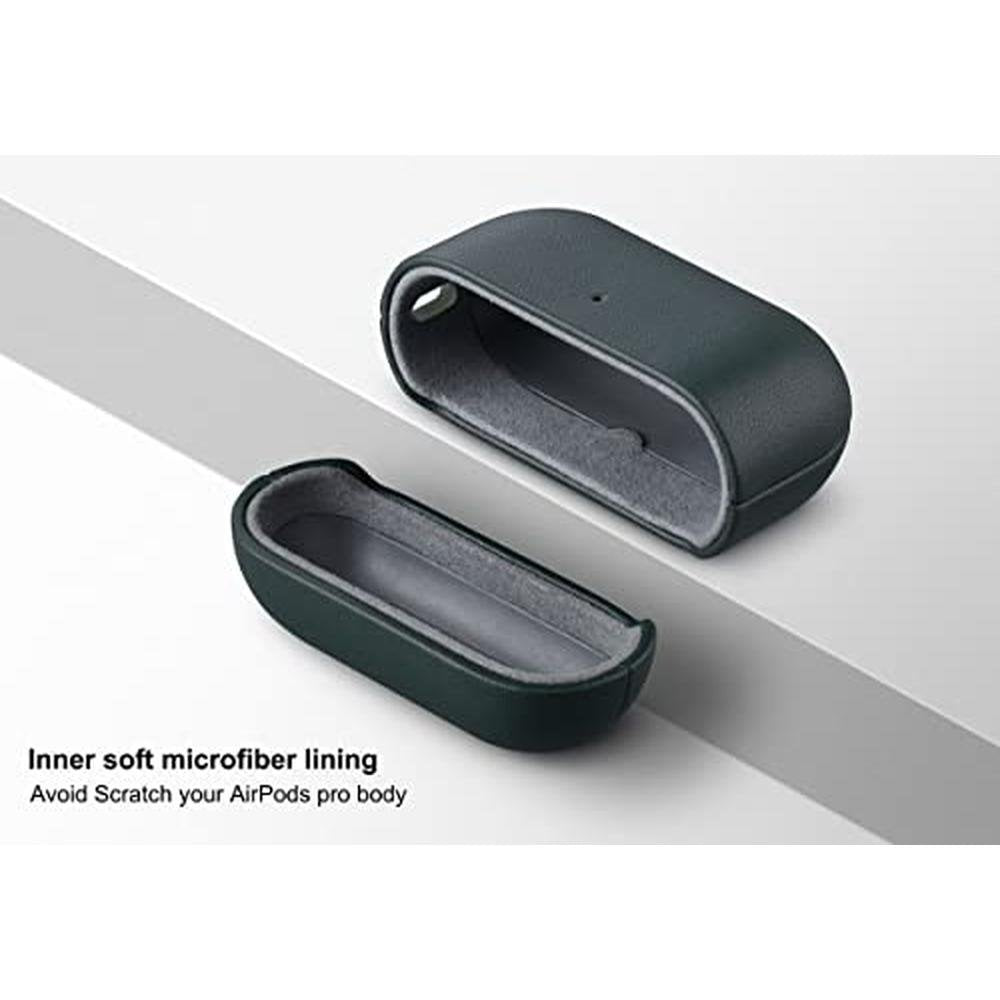 Leather Case: Lopie AirPods Pro 2 Handmade Top Grain – Close-up Detail