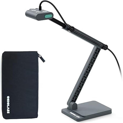Okiocam Camera: OKIOLABS S2 Pro 13MP USB Document Camera – Front View
