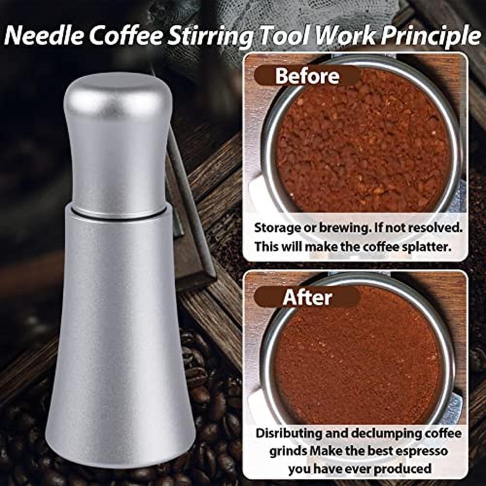 Premium Espresso Distribution Tools – Side View