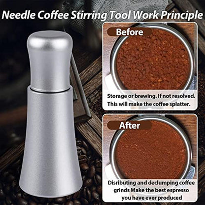 Premium Espresso Distribution Tools – Side View
